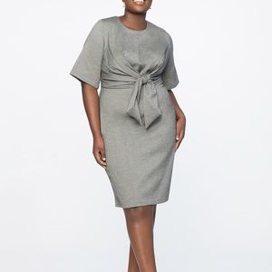 Tie Front Work Dress
